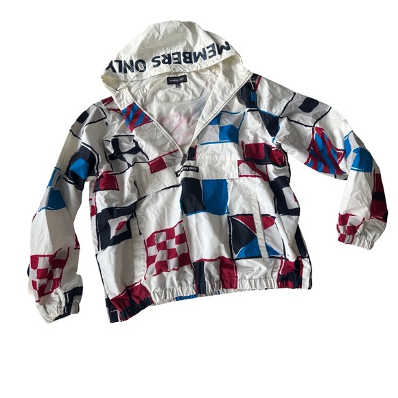 Members Only Other - MEMBERS ONLY Pullover Windbreaker Jacket